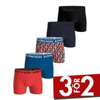 Bj&ouml;rn Borg Kalsonger 10P Multi Cotton Stretch Boxer Flerf&auml;rgad bomull Small Herr
