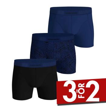Bj&ouml;rn Borg Kalsonger 3P Organic Cotton Stretch Boxer Logo Flerf&auml;rgad ekologisk bomull Medium Herr