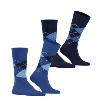 2-Pakuotė Burlington Everyday Argyle socks