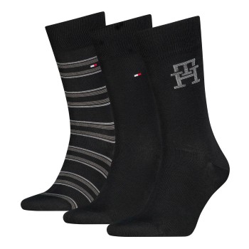 3-Paquet Tommy Hilfiger Men Monogram Socks Gift Box