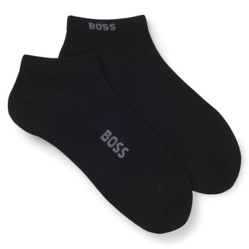 2-Empacar BOSS Logo Bamboo Ankle Socks