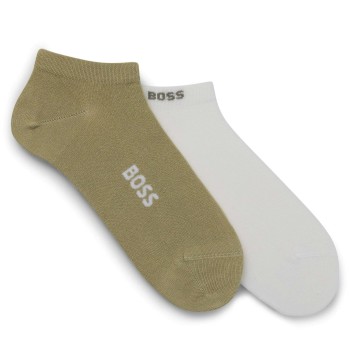 2-Empacar BOSS Logo Bamboo Ankle Socks