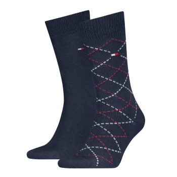 2-Csomagolás Tommy Hilfiger Men Argyle Sock