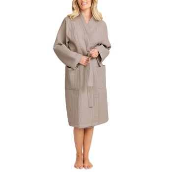 Damella Cotton Jersey Waffle Robe