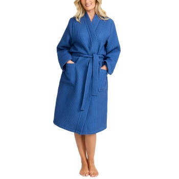 Damella Cotton Jersey Waffle Robe