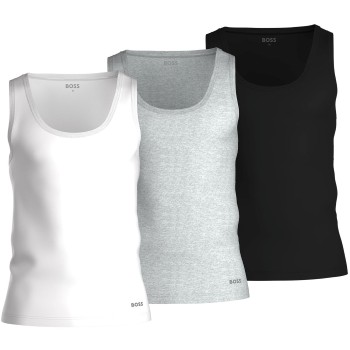 3-Pakning BOSS Cotton Tank Top D1