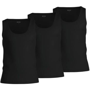 3-Pakning BOSS Cotton Tank Top D1