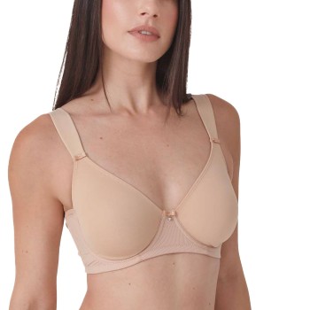 Sassa Stripe Jacquard Minimizer Underwired Bra
