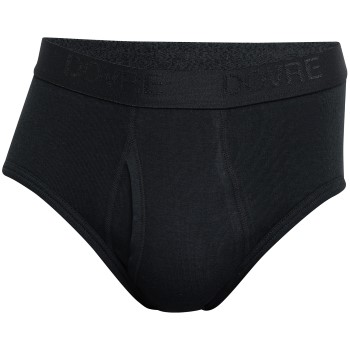 Dovre Brief With Fly Svart bomull XX-Large Herre
