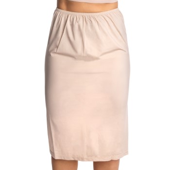 Trofe Slip Skirt Long Beige Large Dames