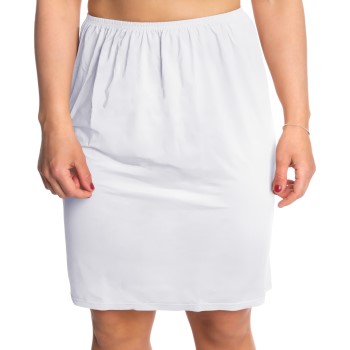 Trofe Slip Skirt Short Wit XX-Large Dames