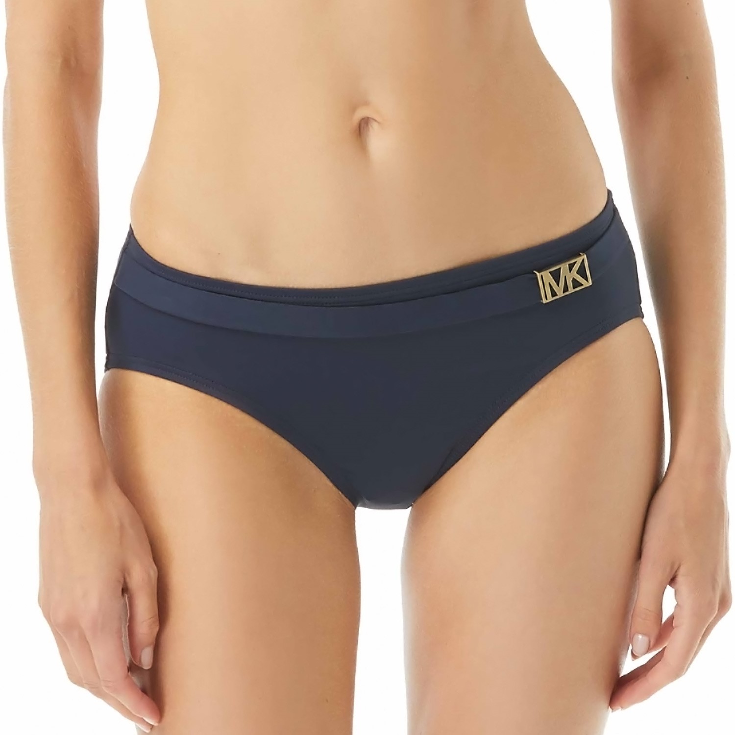 Michael Kors Logo Solids Belted Bikini 