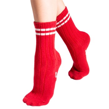 PJ Salvage Strumpor Cosy Socks Röd polyester One Size Dam