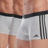 3-Pak Adidas Active Flex Cotton 3 Stripes Trunk