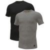 2-Pakning Adidas Active Flex Cotton 3 Stripes T-Shirt
