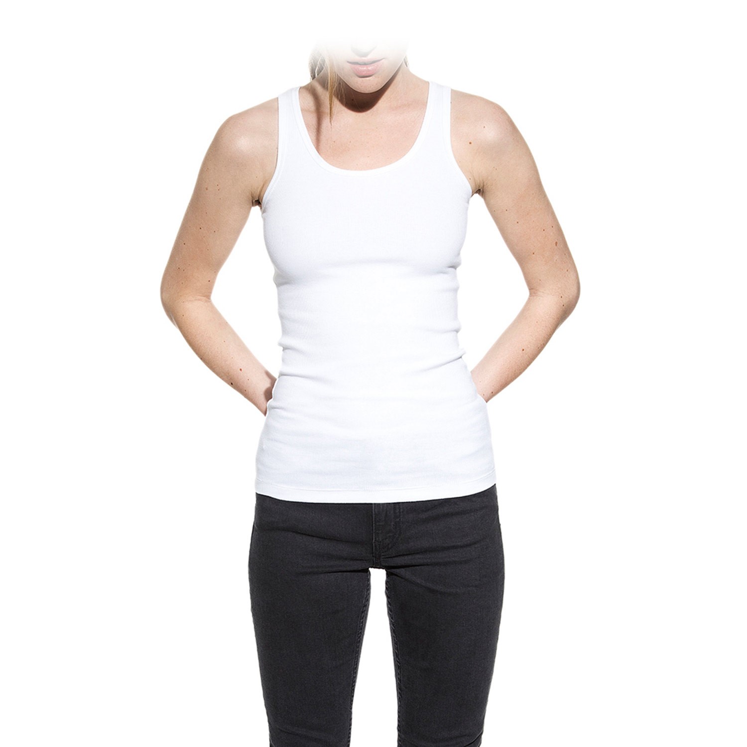 Bread and Boxers Tank Ribbed Woman