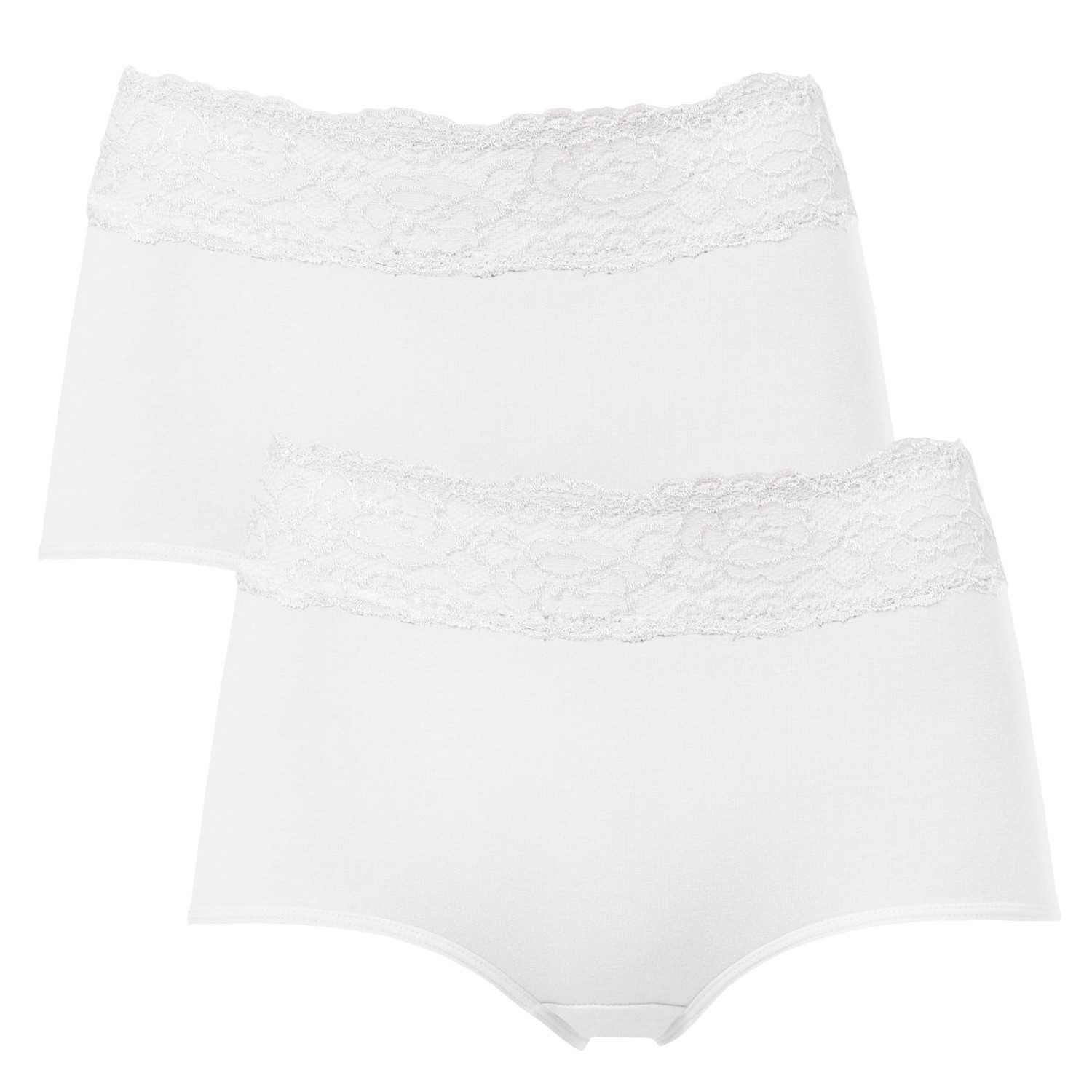 Trofe Lace Trimmed Maxi Briefs