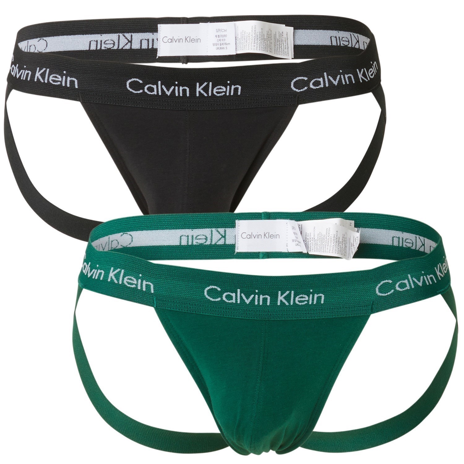 2-Pack Calvin Klein Cotton Stretch Jockstrap - Jockstrap - Trunks