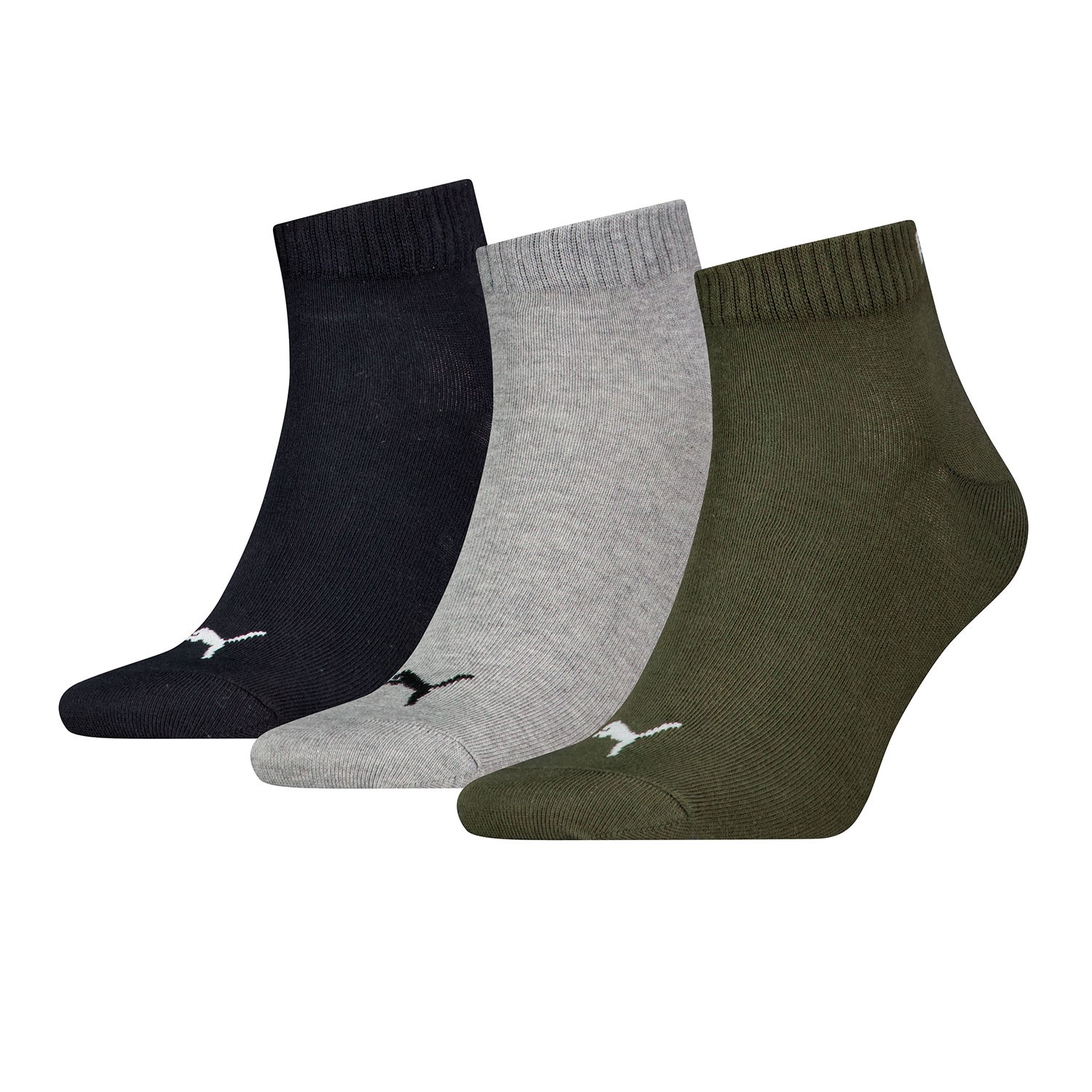 3-Pack Puma Quarter Socks - Ankle socks - Socks - Socks - Timarco.co.uk