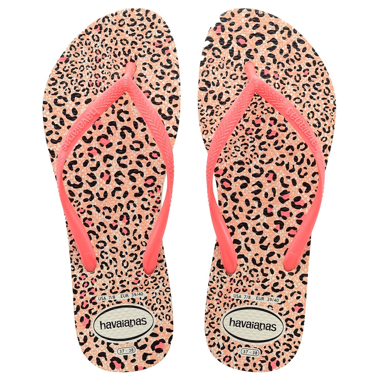 Havaianas slim sales animal coral