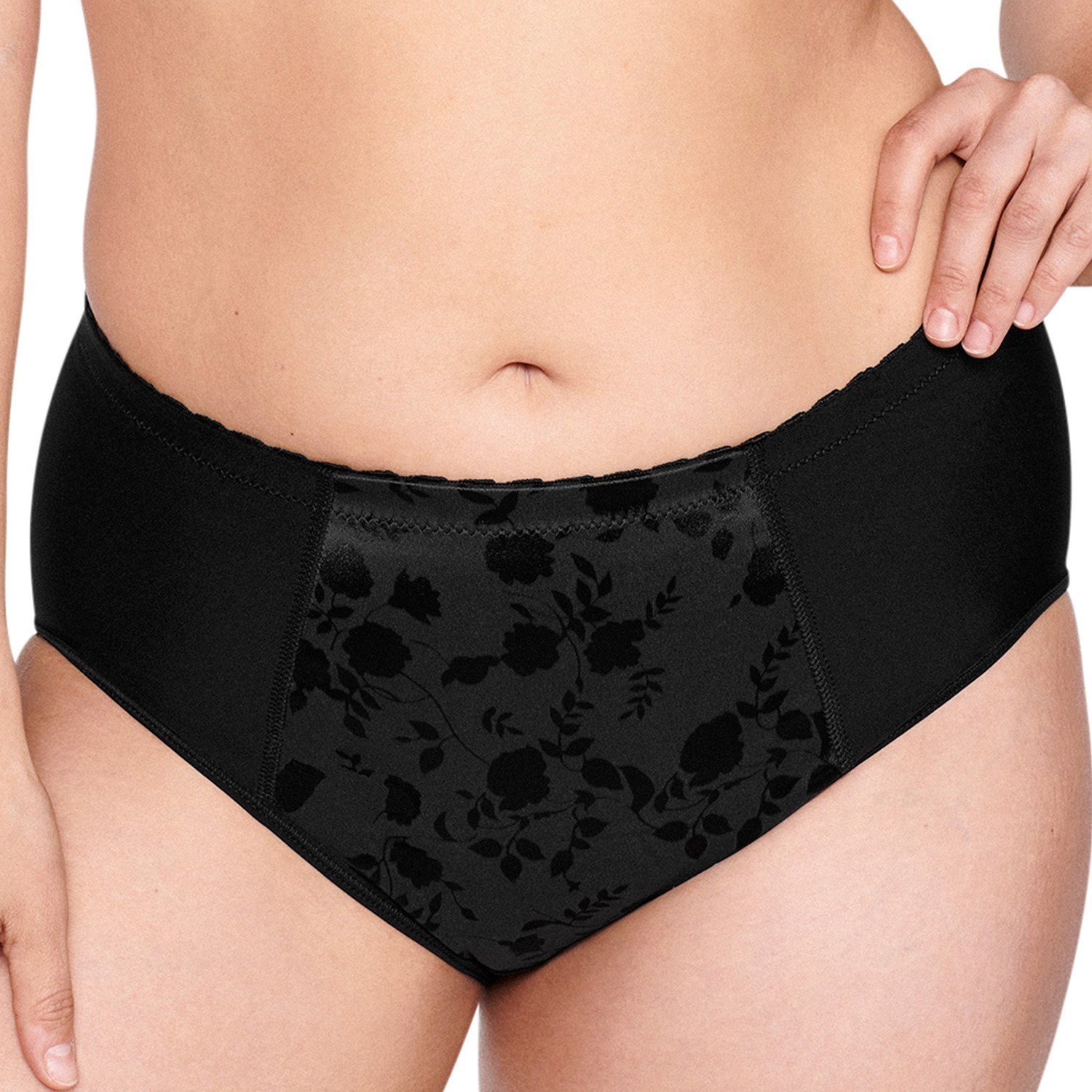 Naturana Minimizer Slip Met Bloemenpatroon - Vormende Dames Onderbroek Met Buikcontrole