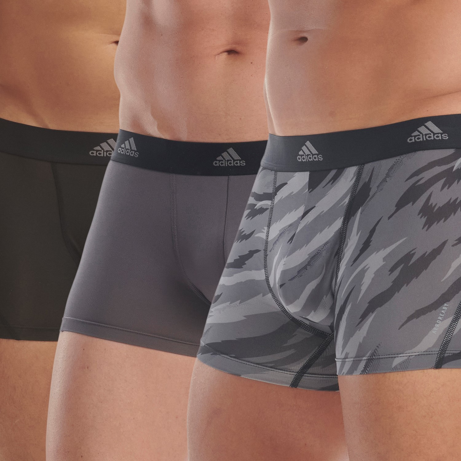 3-Pack Adidas Active Micro Flex Eco Trunk - Boxer - Trunks