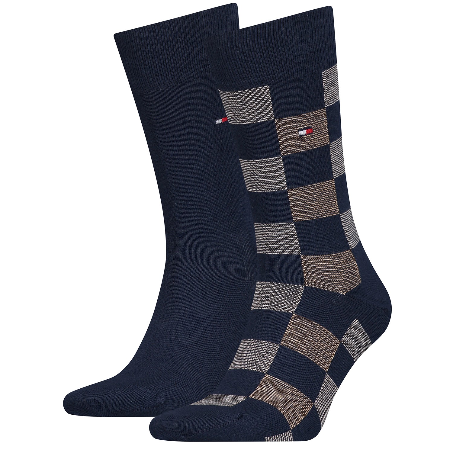 Tommy Hilfiger Men One Row Check Sock