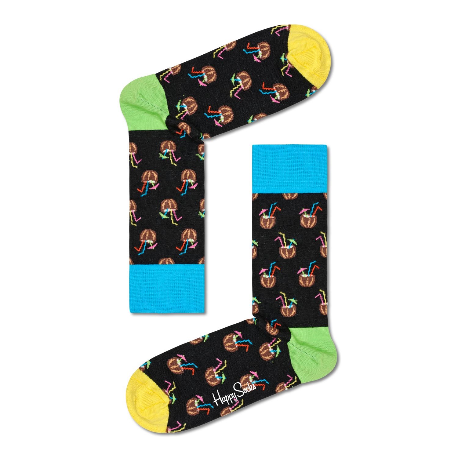 Happy Socks Coconut Cocktail Sock