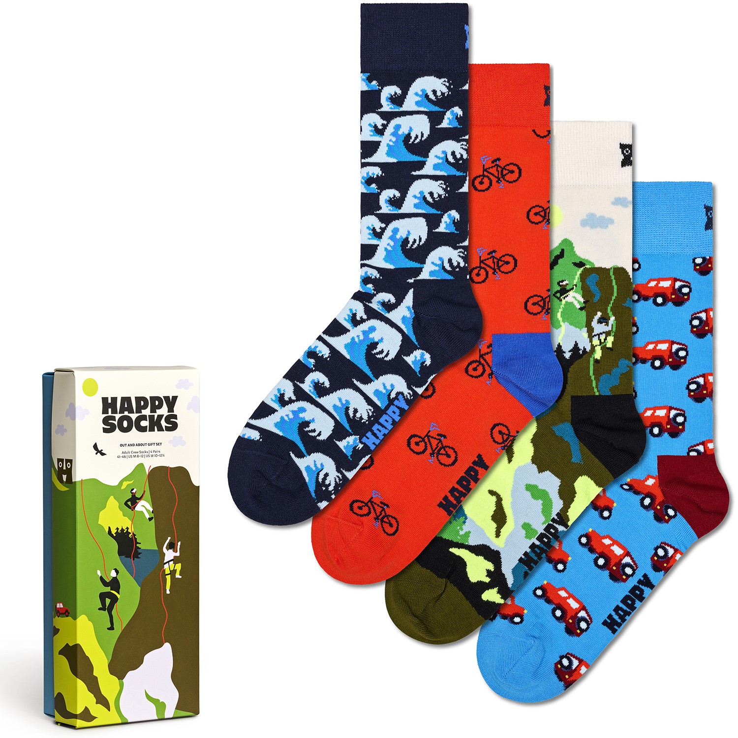 Happy Socks Out And About Socks Gift Set