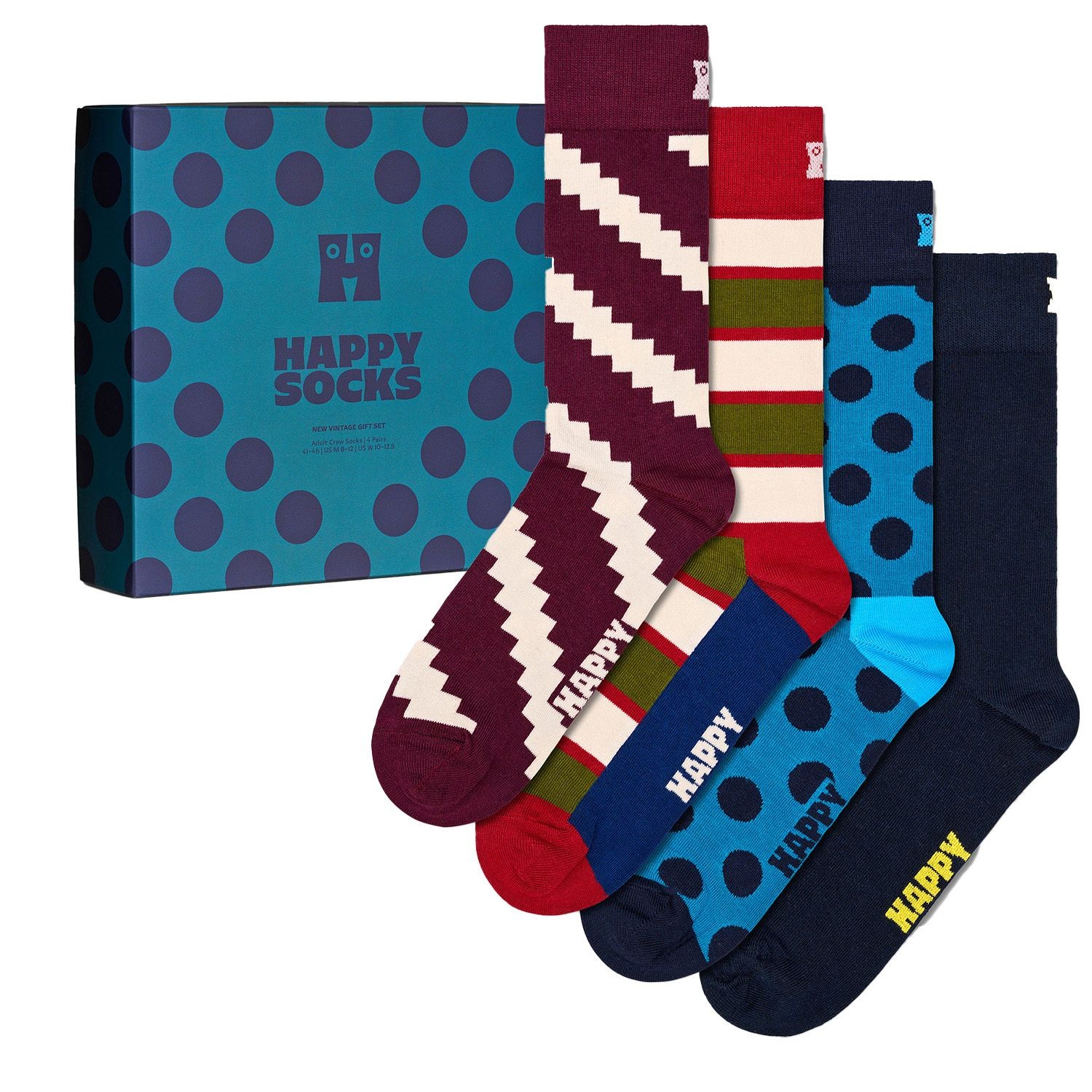 Happy Socks New Vintage Socks Gift Set