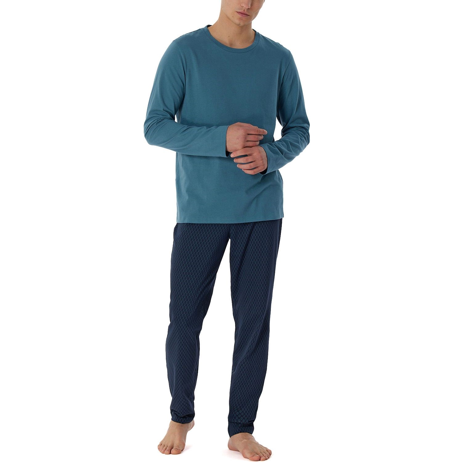 Schiesser Casual Essentials Pyjamas Unterwäsche - - Schlafanzüge Nachtwäsche 
