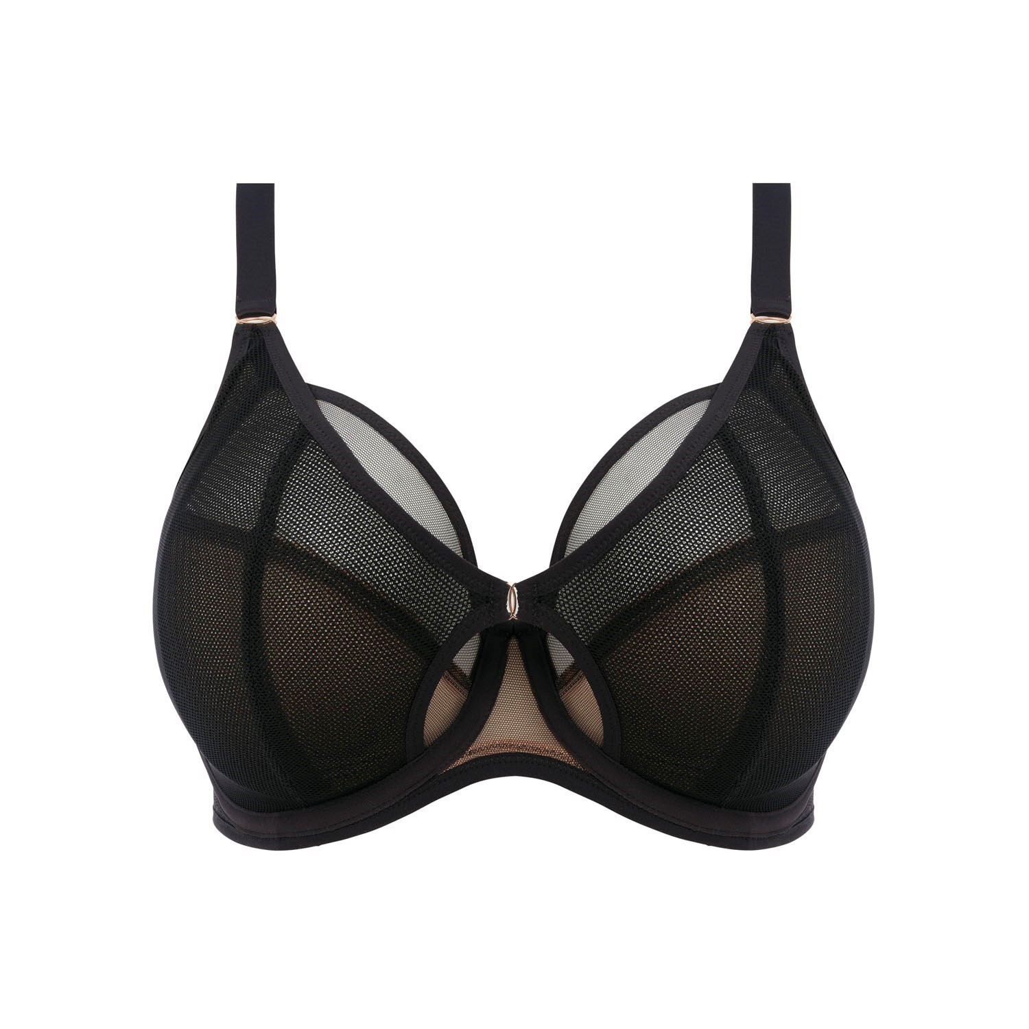 Elomi Kintai Beugel Plunge BH, Zwart, 85J
