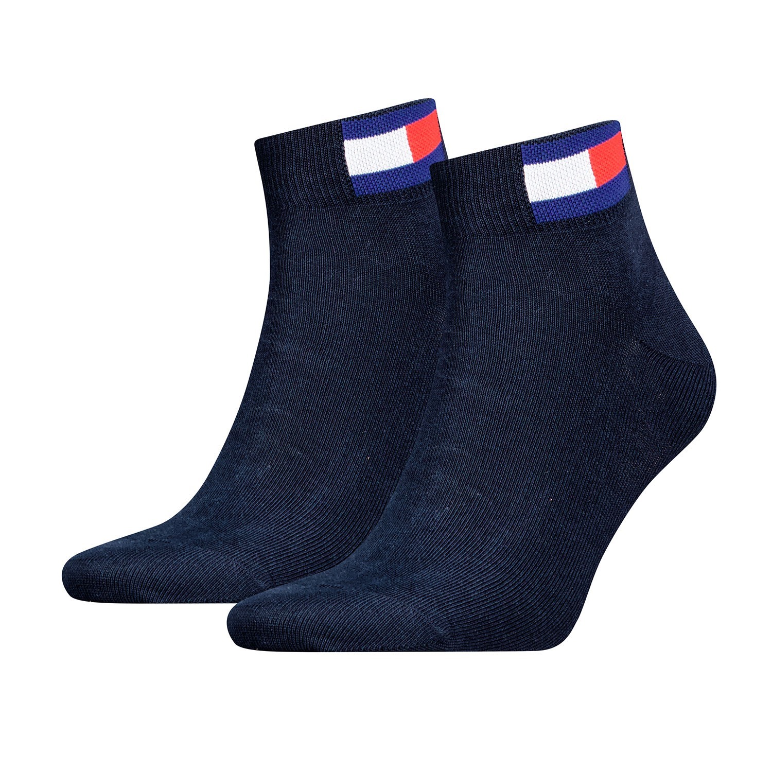 Tommy Men Uni Flag Quarter Sock