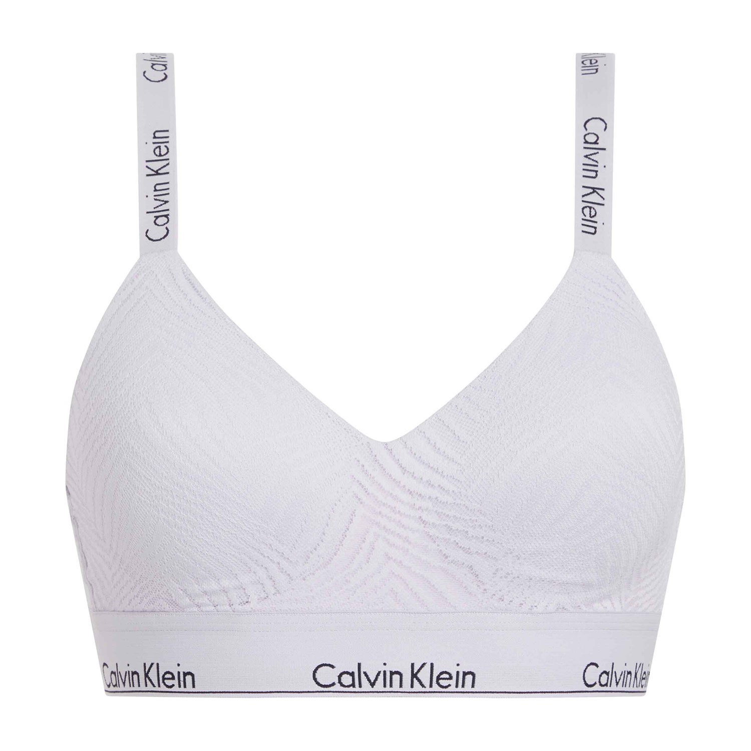 Calvin Klein Modern Cotton Lace Unlined Bralette - Top - Bras - Underwear -  Timarco.co.uk