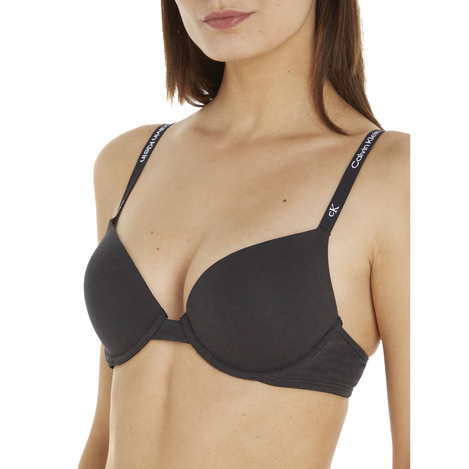 Calvin Klein CK96 Plunge Push Up Bra Push up Bras Underwear Timarco