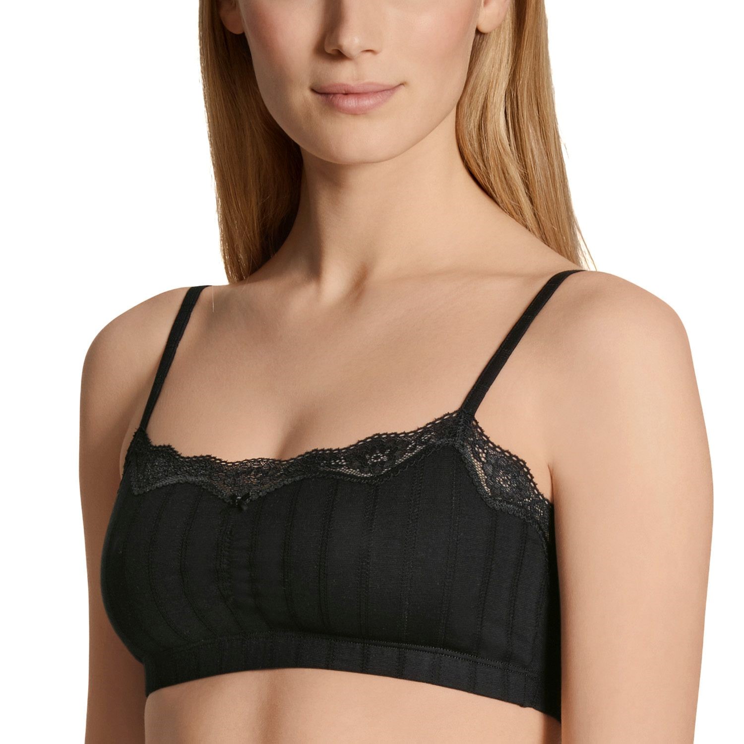 Soutien-gorge Femme CALIDA Etude Toujours - Coton Supima, Dentelle, Sans Rembourrage - Confort Et Discrétion Au Quotidien