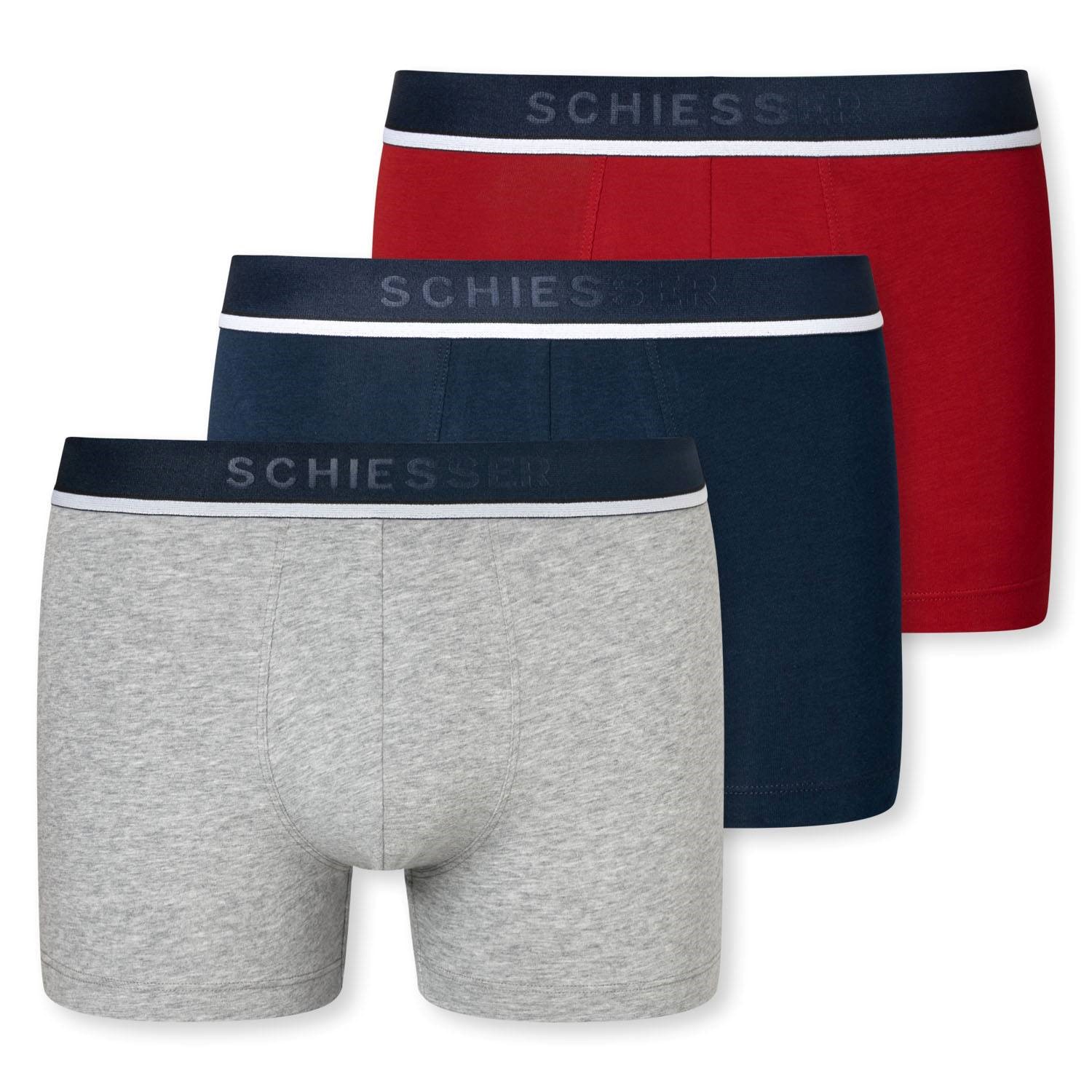 Schiesser Organic Cotton Woven Boxer Brief