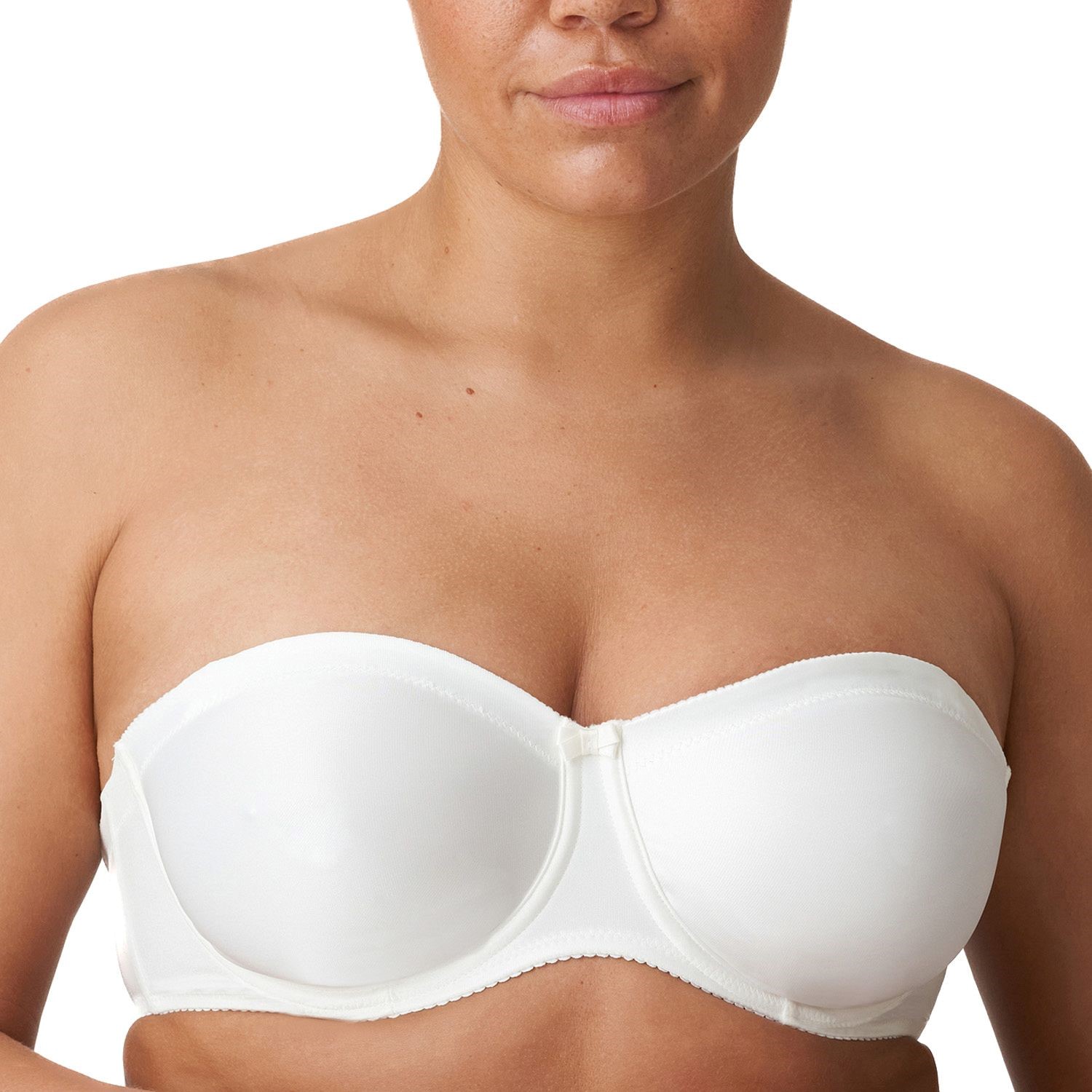 PrimaDonna Satin Non Padded Strapless Bra