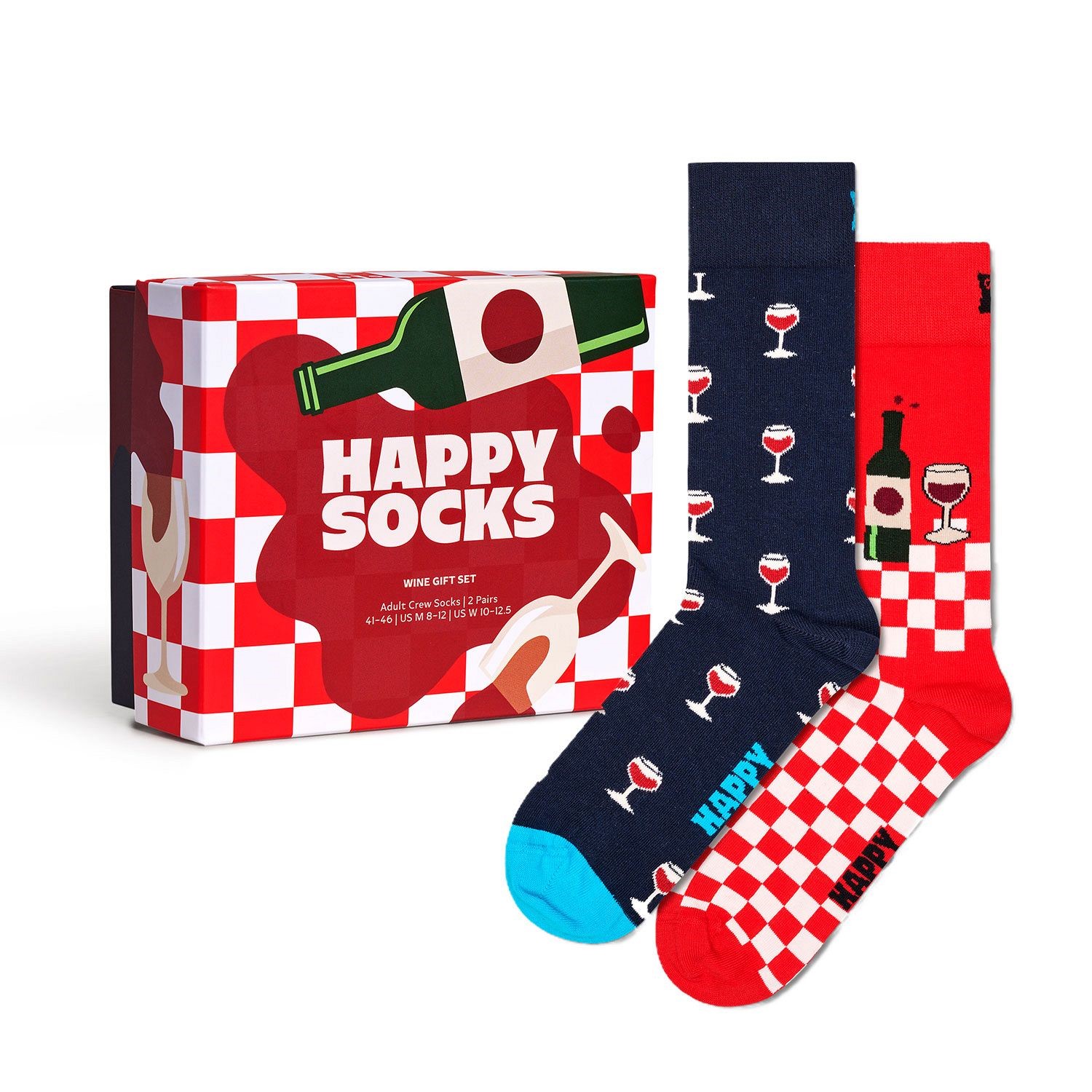 Happy Socks Wine Gift Set 