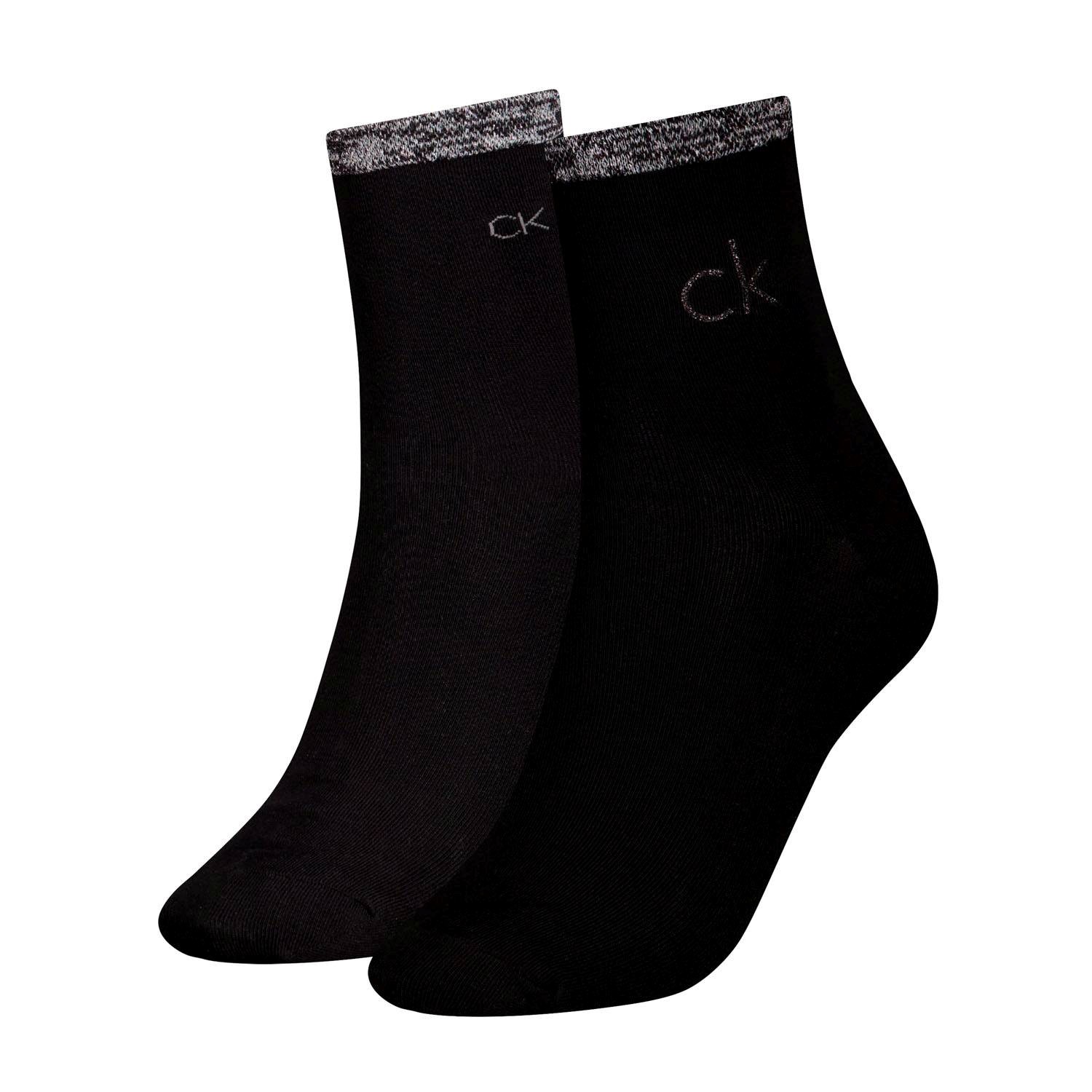 Calvin Klein Shiny Logo Short Socks