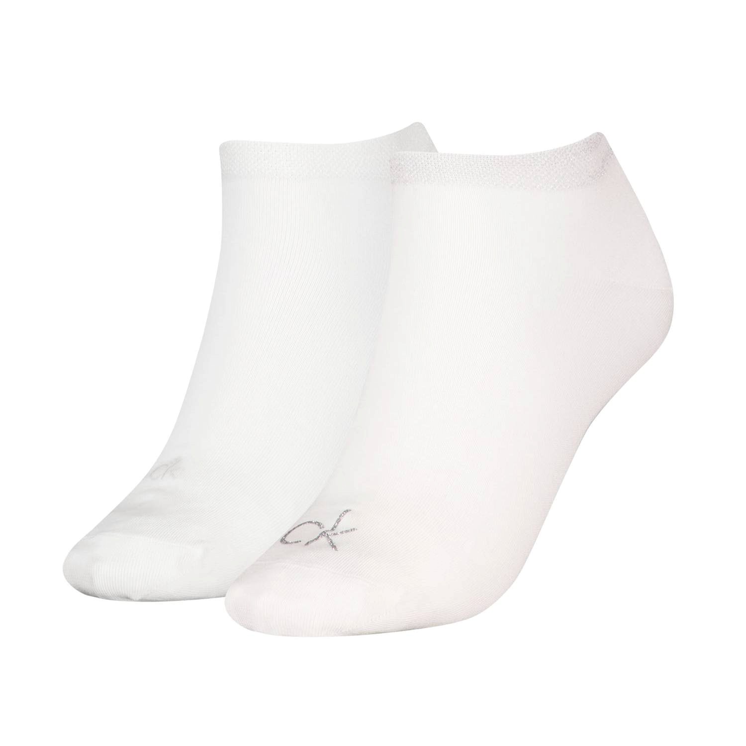Calvin Klein Shiny Logo Sneaker Socks