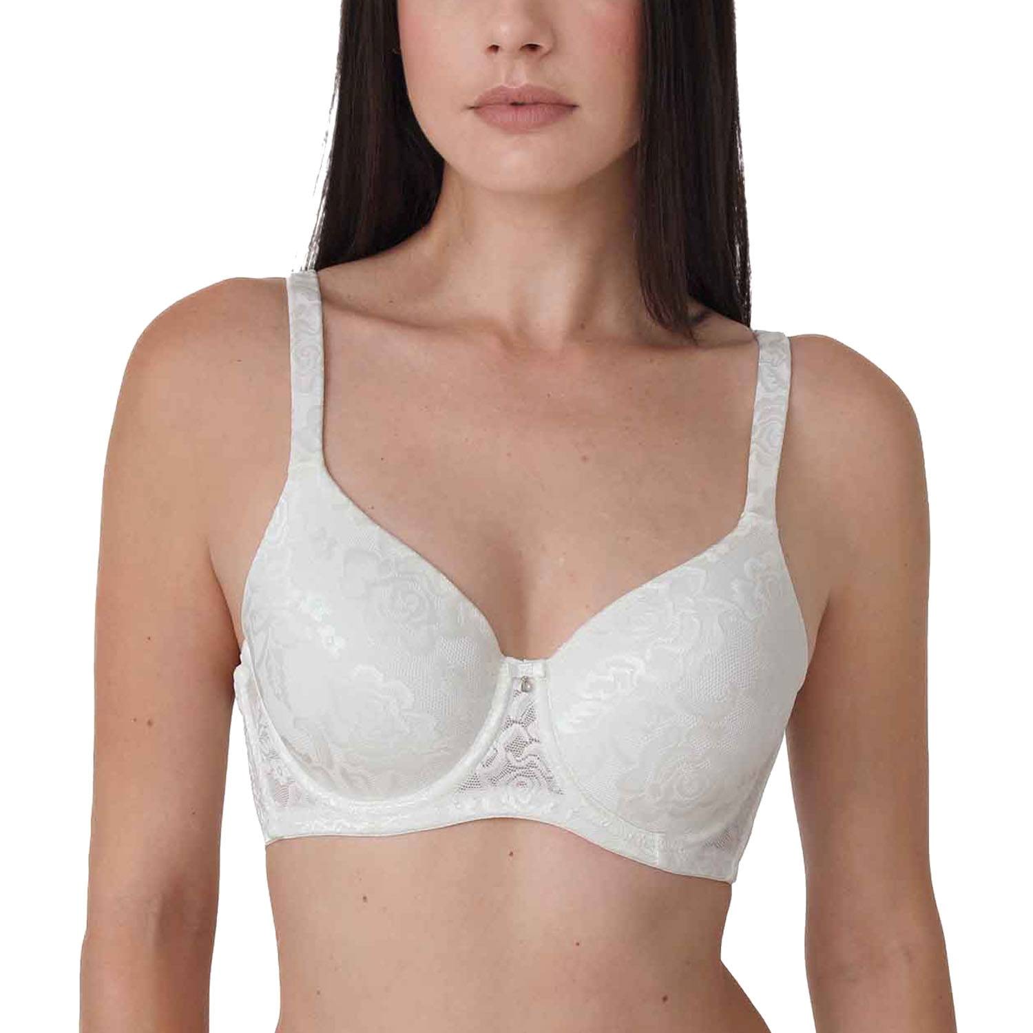 Sassa Allover Lace-Jacquard Padded Bra