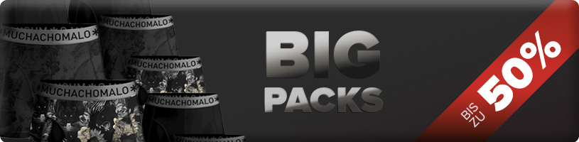 Big packs 50%