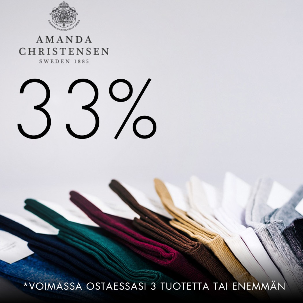 Amanda christensen 33%