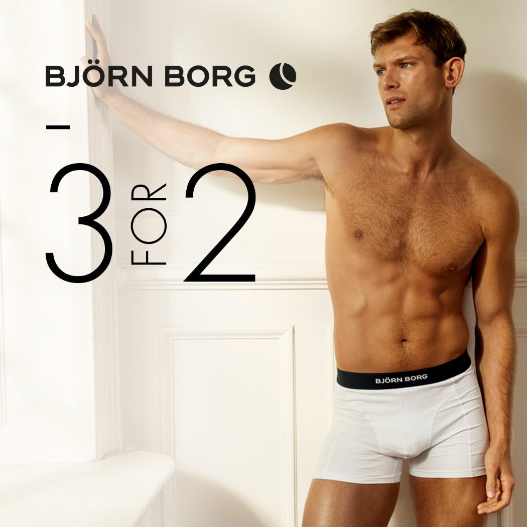 Bjorn borg 3 for 2- Timarco.co