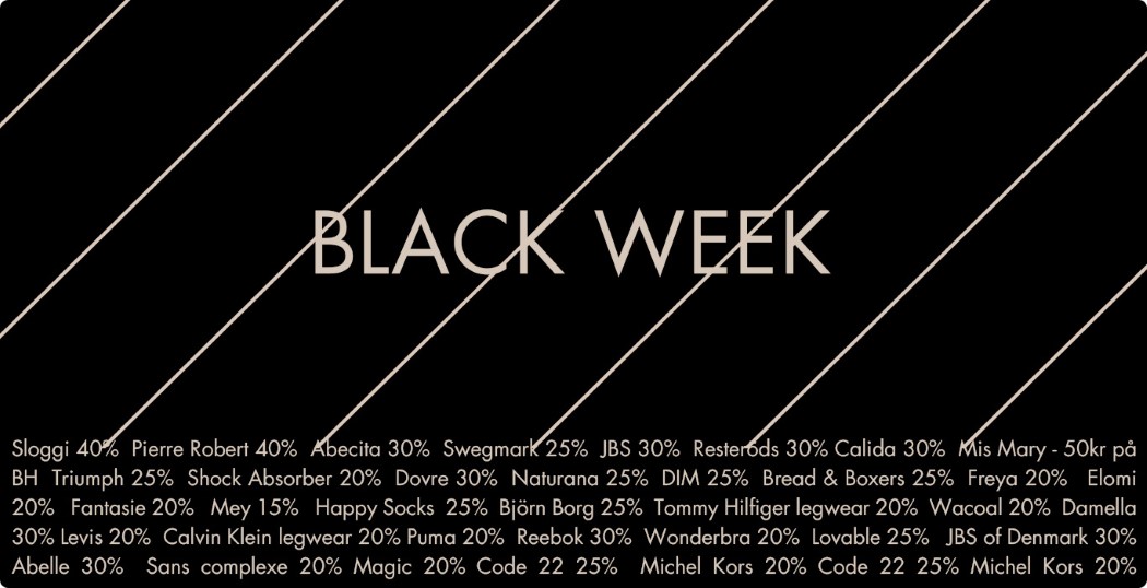 Black week DEALS - Timarco.se