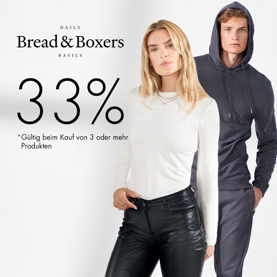 Bread and boxers 33%