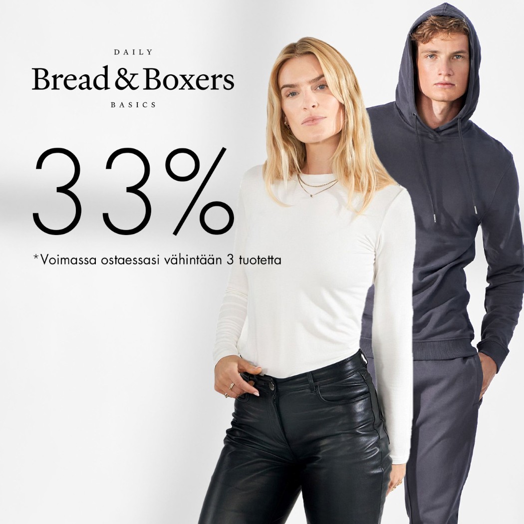Bread and boxers 33%