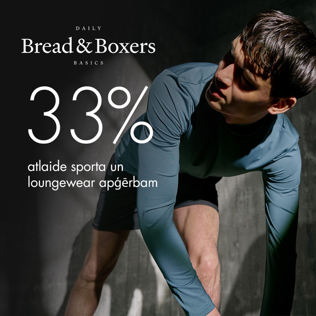 Bread and boxers 33%