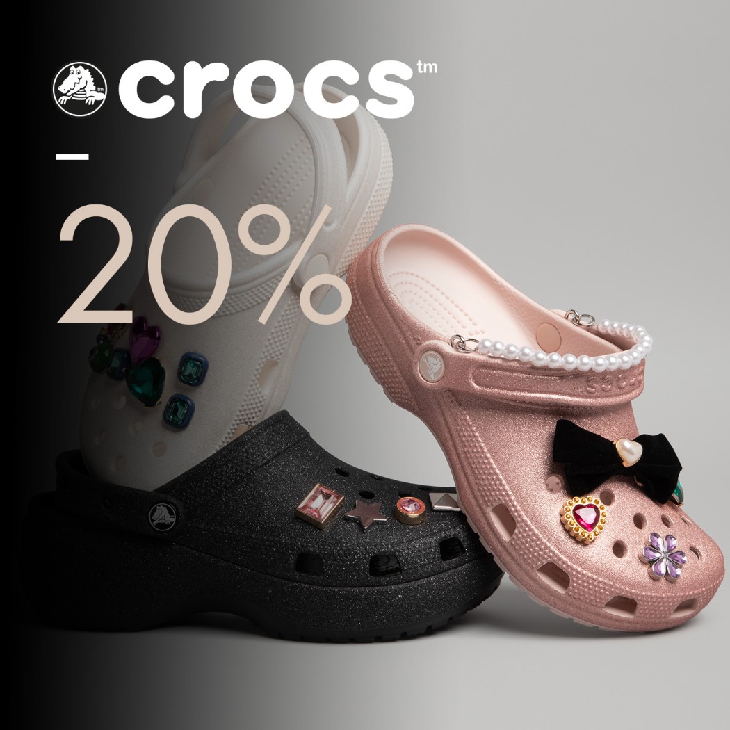 Crocs 20% black month deals